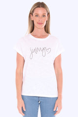 Jump Beaded Tee