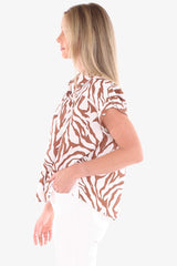 Jump Zebra Mono Shirt