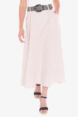 Jump Belted Panel Skirt