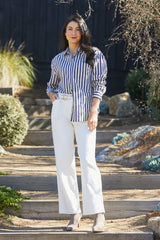 Jump Ribbon Stripe Shirt