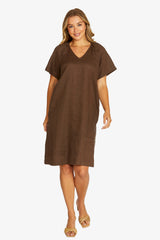 Jump Flutter Sleeve Dress