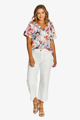 Jump Ivory Straight Leg Jean