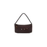 Nolita 2 Piece Eastwest Woven Suedette Handbag