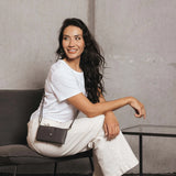 Evie Black Caviar Wallet