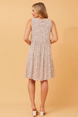 Caroline Morgan Floral Shift Dress