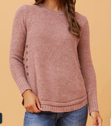 Caroline Morgan Button Detail Jumper