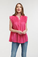 Love From Italy Sarah Sleeveless Shirt