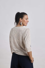 JJ Sisters Silk Linen Cardigan