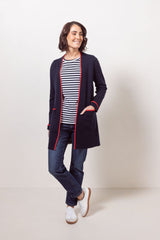 See Saw Wool Blend LI Trim Detail Cardigan