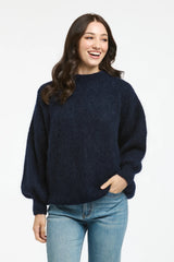 Italian Star Iris Mohair Knit Jumper