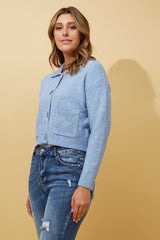 Caroline Morgan Crop Cardigan