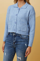 Caroline Morgan Crop Cardigan