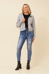 Caroline Morgan Crop Cardigan