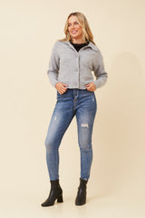 Caroline Morgan Crop Cardigan