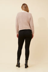 Caroline Morgan Knit Patch Pocket Cardigan