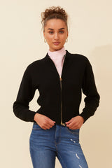 Caroline Morgan Wool Blend Cardigan