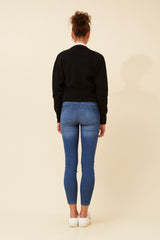 Caroline Morgan Wool Blend Cardigan