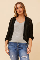 Bottega Crochet Lurex Cardigan