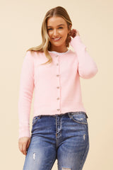 Caroline Morgan Button Detail Cardigan