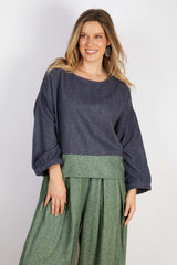 JJ Sisters Wool Blend Top