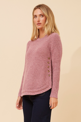 Caroline Morgan Button Detail Jumper