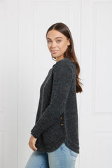 Caroline Morgan Button Detail Jumper