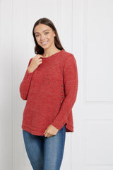 Caroline Morgan Button Detail Jumper