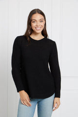 Caroline Morgan Button Detail Jumper