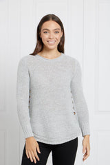 Caroline Morgan Button Detail Jumper