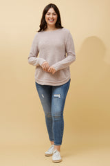 Caroline Morgan Button Detail Jumper