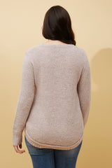 Caroline Morgan Button Detail Jumper