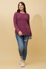 Caroline Morgan Button Detail Jumper