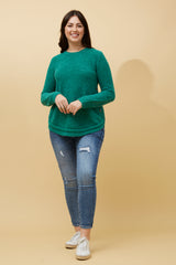 Caroline Morgan Button Detail Jumper