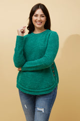 Caroline Morgan Button Detail Jumper