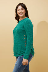 Caroline Morgan Button Detail Jumper