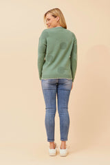 Caroline Morgan Polka Dot Knit Jumper