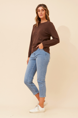 Caroline Morgan Star Pattern Knit Jumper