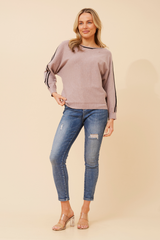 Caroline Morgan Solid Knit Jumper