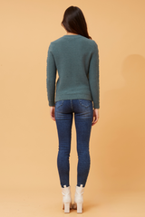 Caroline Morgan Cable Knit Detail Jumper