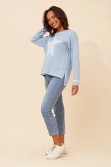 Caroline Morgan Star Pullover