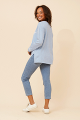 Caroline Morgan Star Pullover
