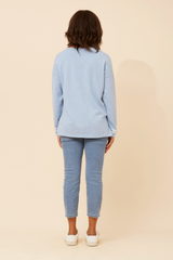 Caroline Morgan Star Pullover