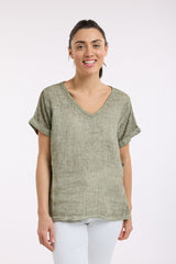 Love From Italy Short Sleeve Calypso Top