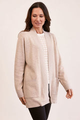 See Saw Wool Blend Edge to Edge Cardigan