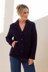 See Saw 100% Boiled Wool Blazer