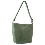 Pierre Cardin Leather Herringbone Handbag