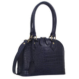 Pierre Cardin Croc-Embossed Leather CroosBody Bag