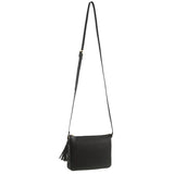 Pierre Cardin Leather Tassel Cross Body Bag
