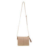 Pierre Cardin Leather Tassel Cross Body Bag