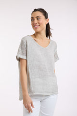 Love From Italy Short Sleeve Calypso Top